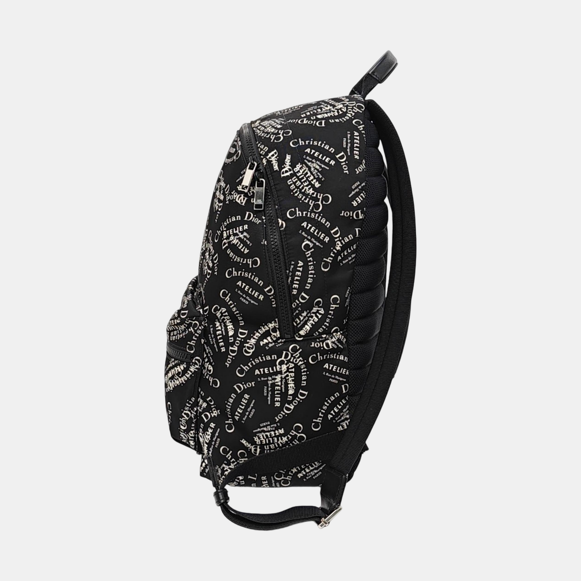 Fabric Backpack Black