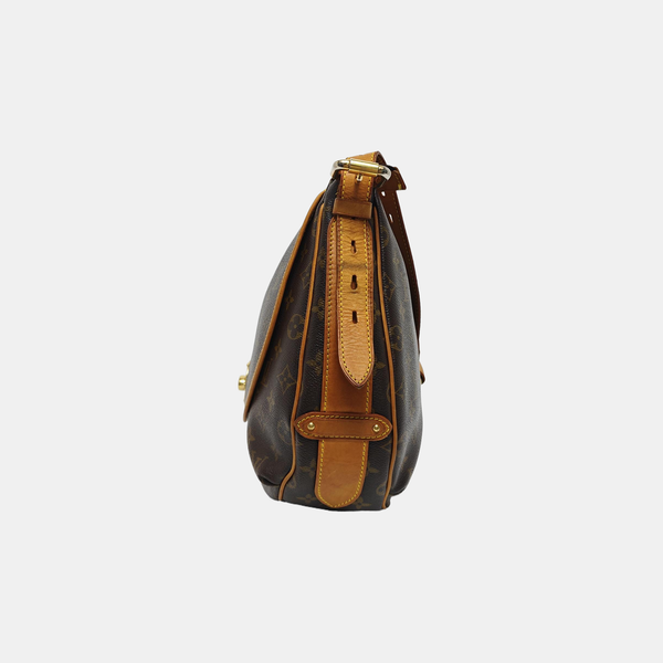 TULUM GM Monogram Coated Canvas Brown