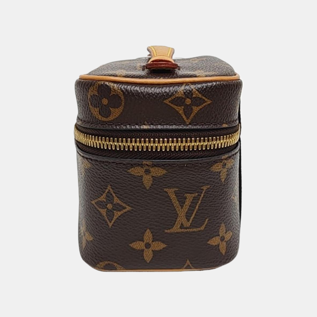 NICE Super Mini Monogram Coated Canvas Brown