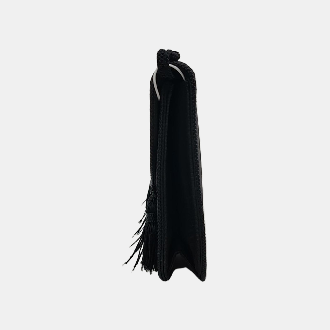 Fabric Shoulder Bag Black