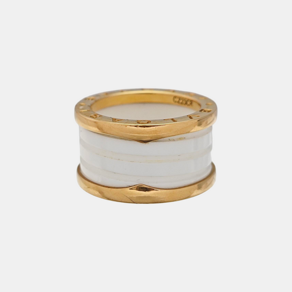B.ZERO1 18k Rose Gold Ring EU 52