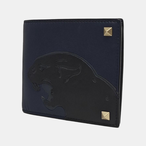 Calfskin Wallet Blue