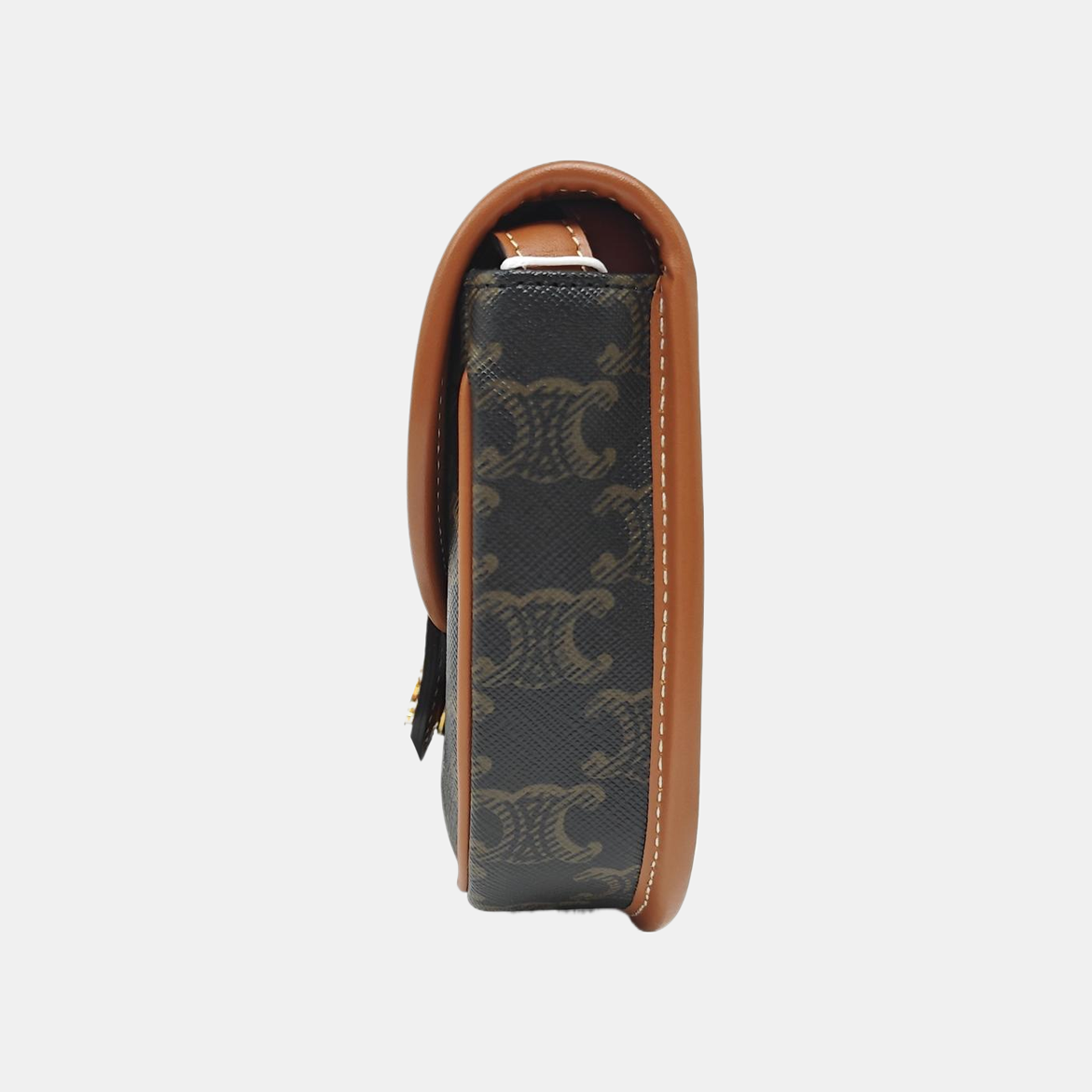 BESACE Mini Coated Canvas Brown