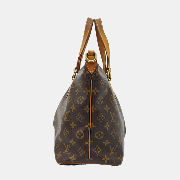 PALERMO PM Monogram Coated Canvas Brown