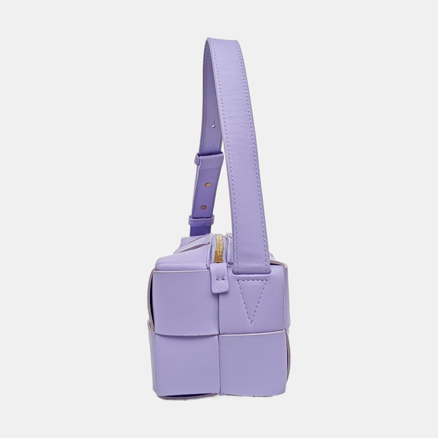 Intrecciato Small Lambskin Purple