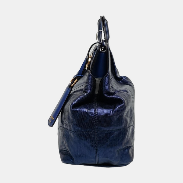 Gancio Calfskin Blue