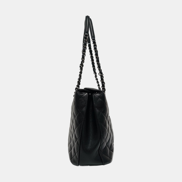 Quilted Calfskin Medium Black