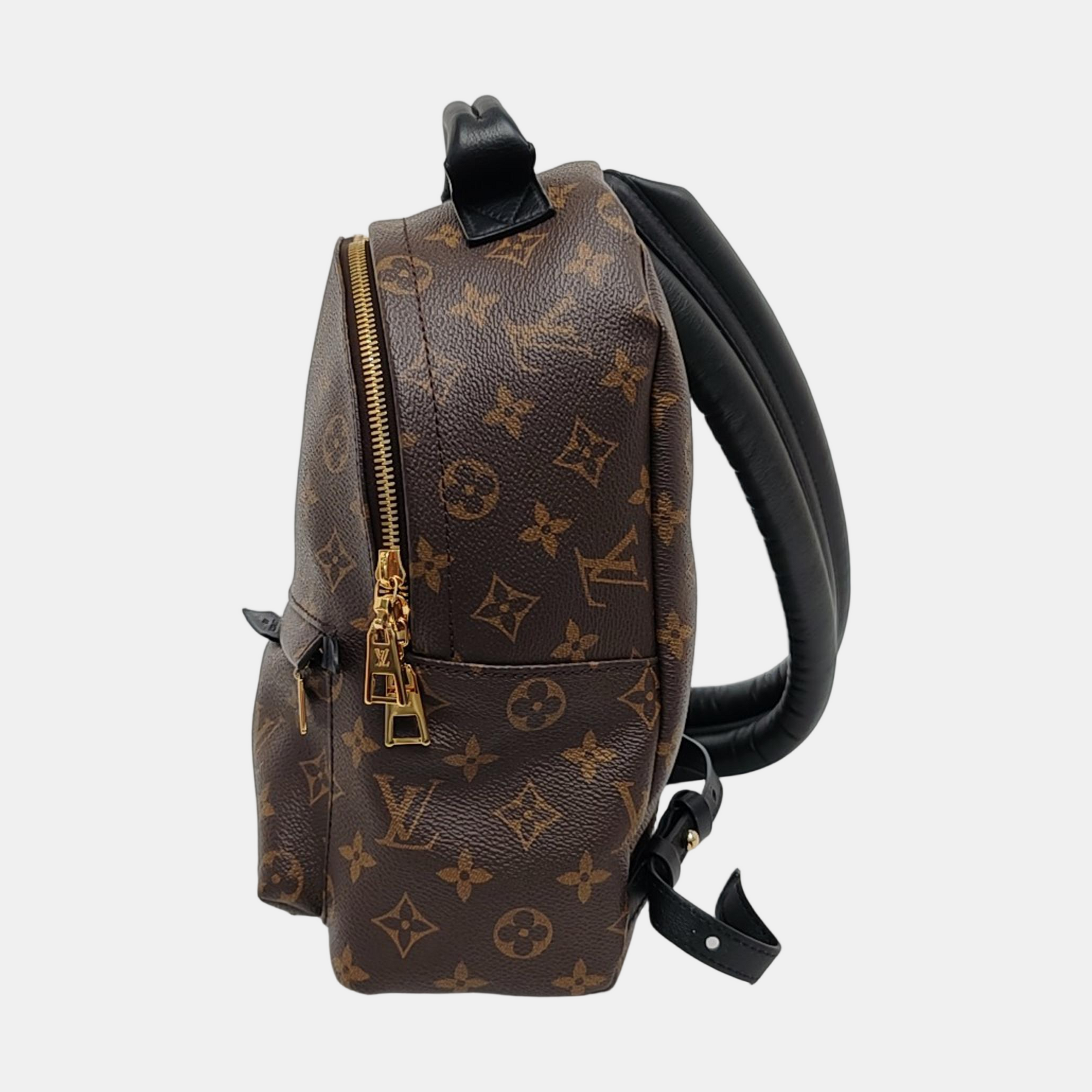 PALM SPRINGS PM Monogram Coated Canvas Brown