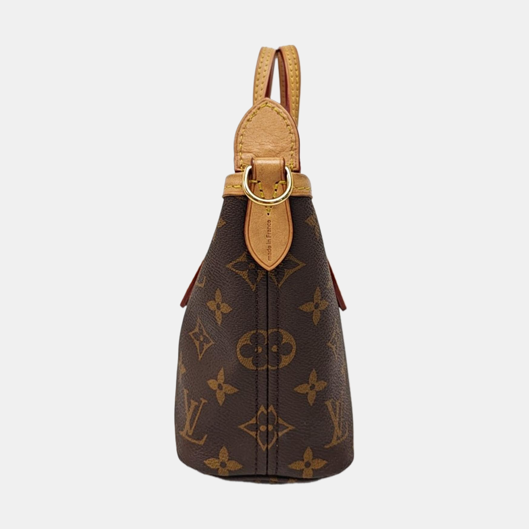 NEVERFULL BB Monogram Coated Canvas Brown