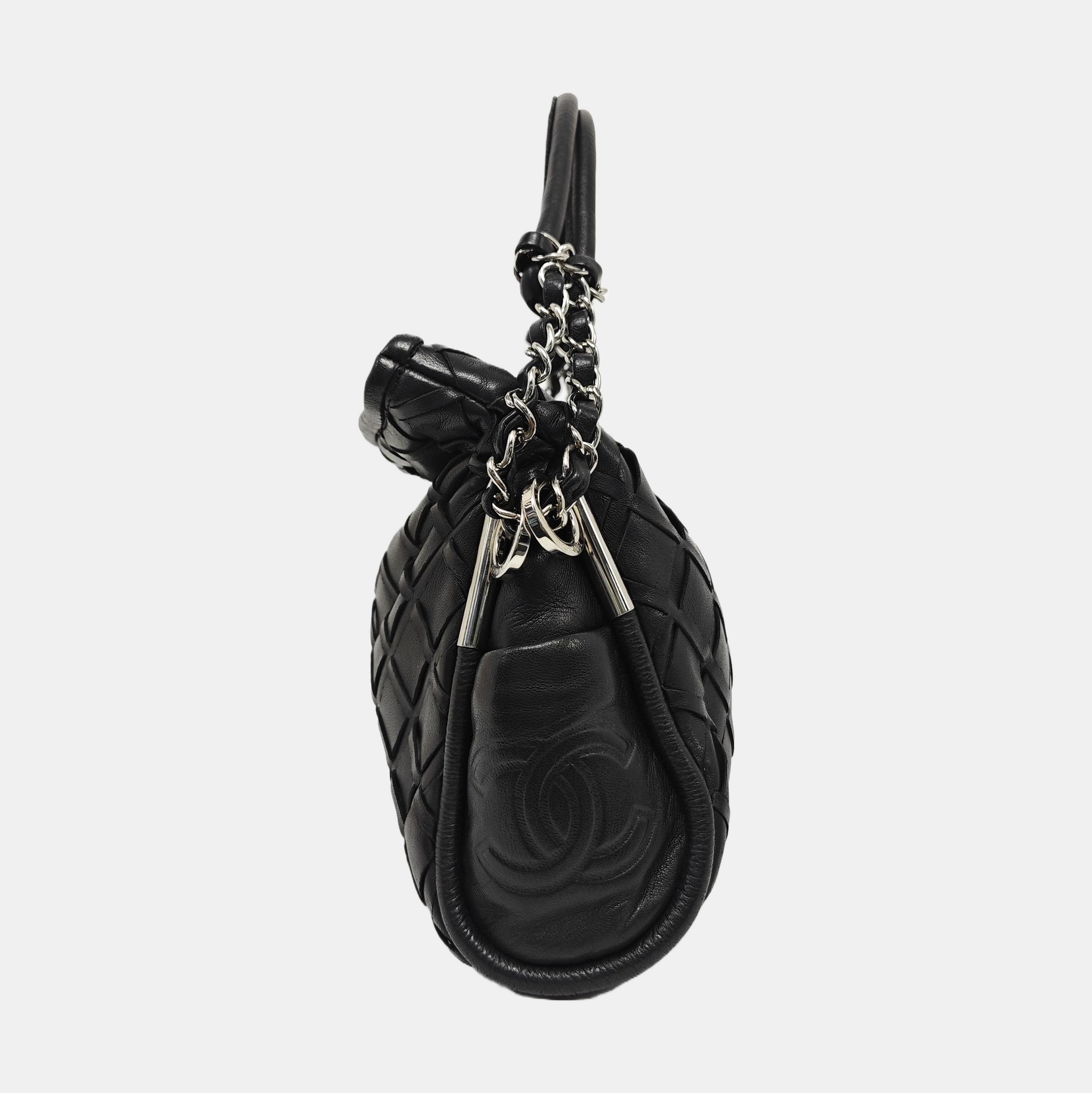 Quilted Lambskin Black