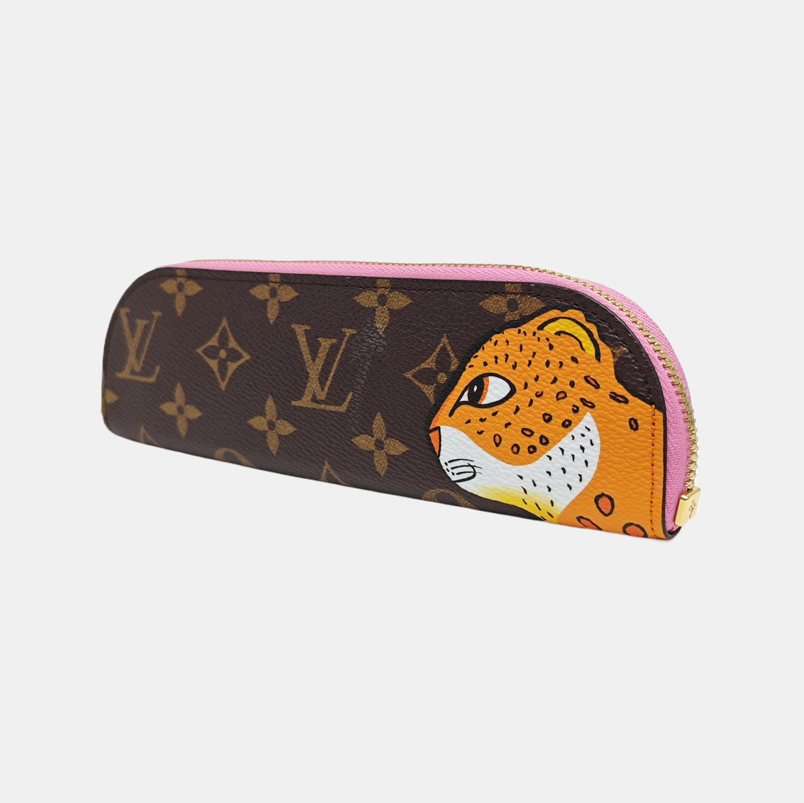 Monogram Canvas Wallet MM Brown