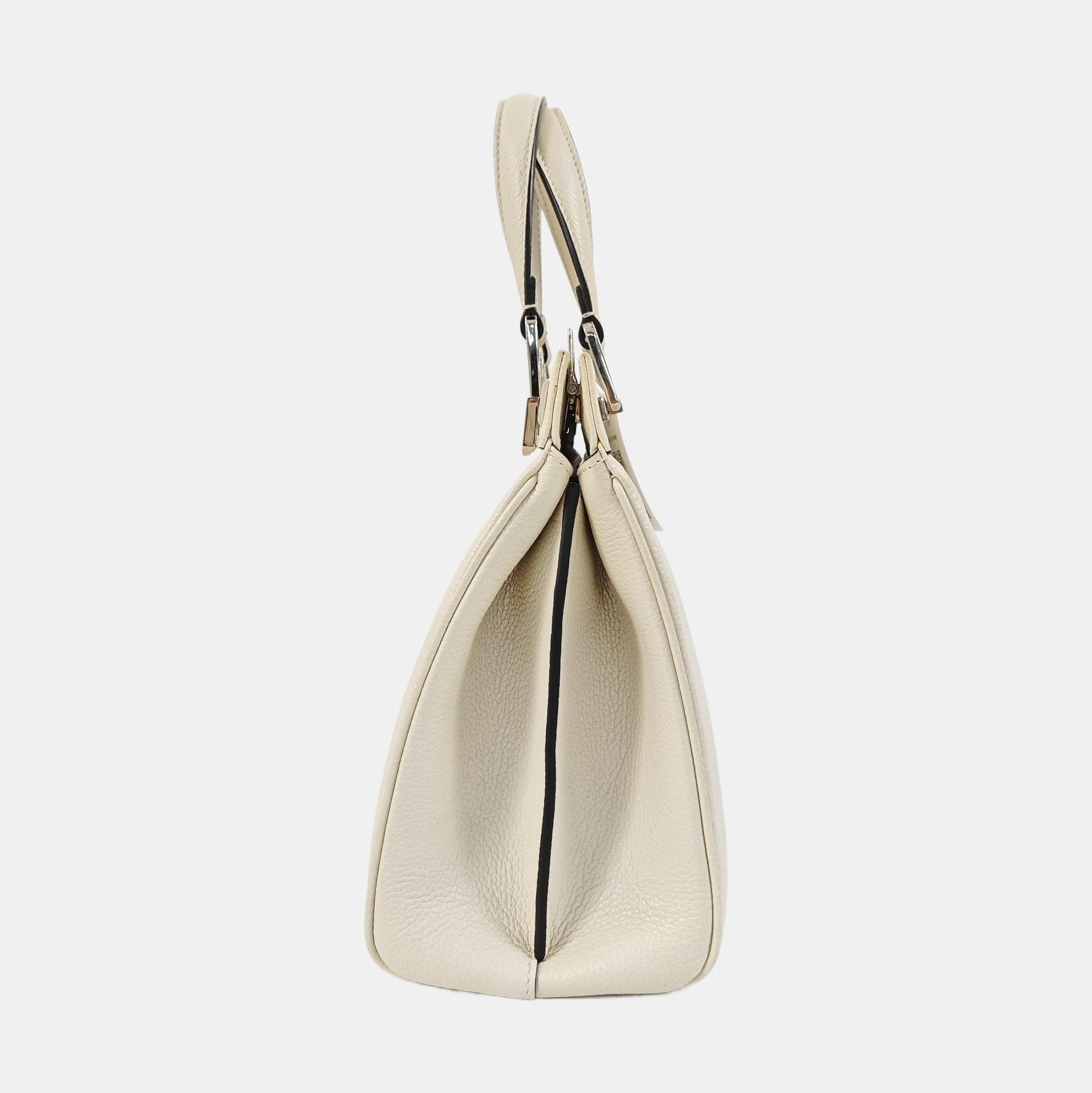 Zumi Small Calfskin White