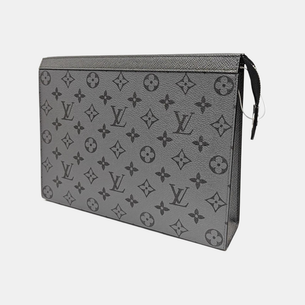 Pochette Voyag MM Monogram Coated Canvas Gray