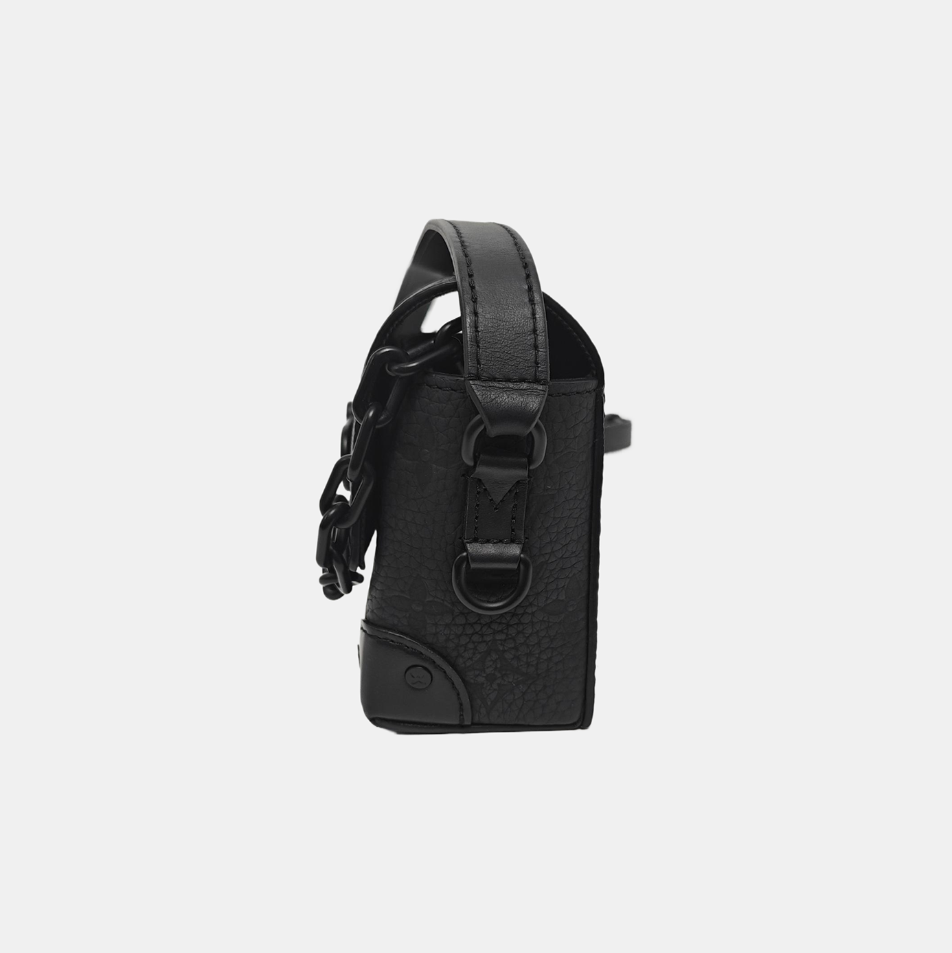 SOFT TRUNK Mini Monogram Calfskin Black