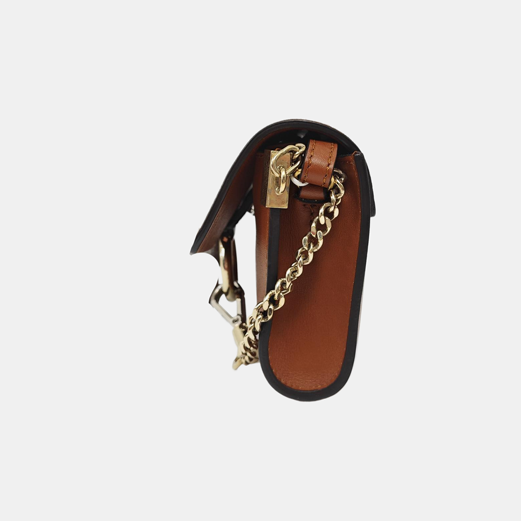 Faye Mini Calfskin Brown