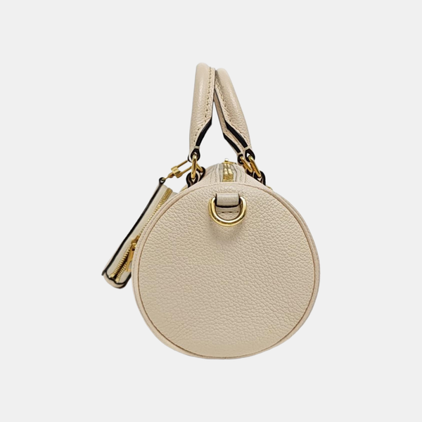 PAPILLON PM Monogram Calfskin White