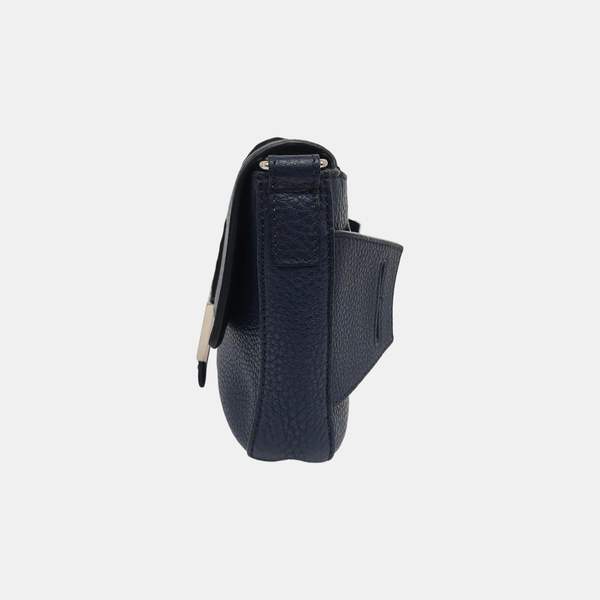 Baguette Medium Calfskin Blue