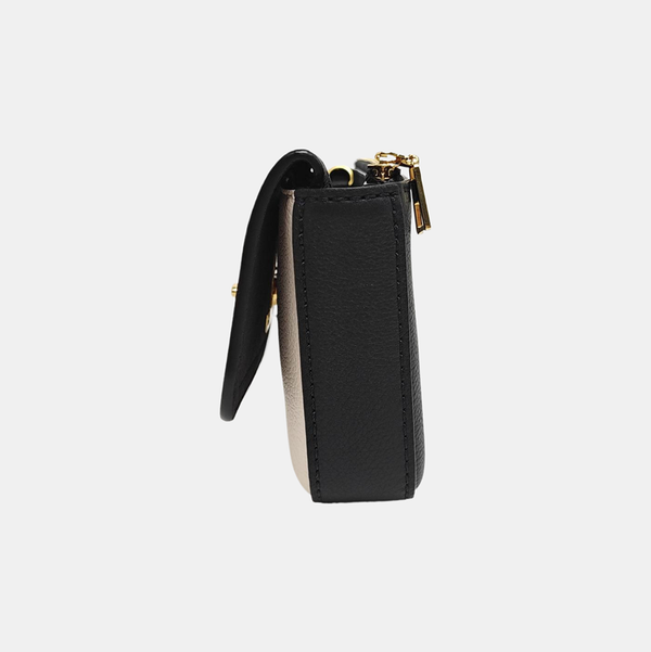 Authenticated pre-owned  LOCKME Calfskin Black - Shoulder Bag at Looply