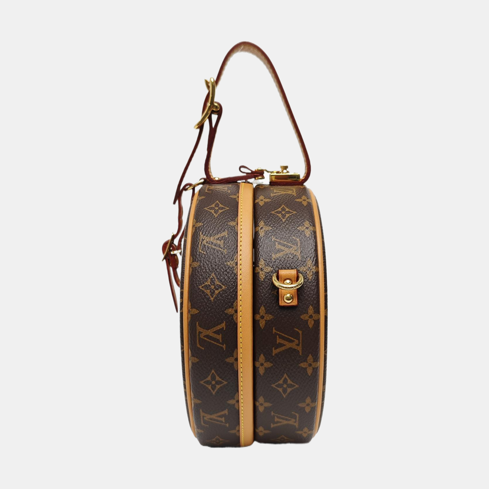 BOITE CHAPEAU PM Monogram Coated Canvas Brown