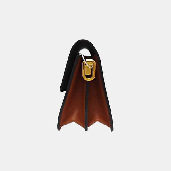 DAUPHINE Mini Monogram Coated Canvas Brown