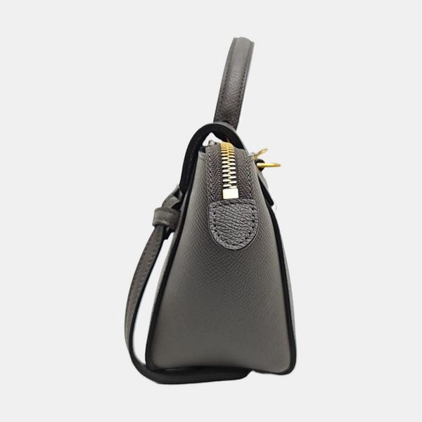 BELT PICO Calfskin Gray