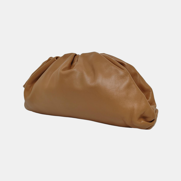 The Pouch Large Calfskin Brown