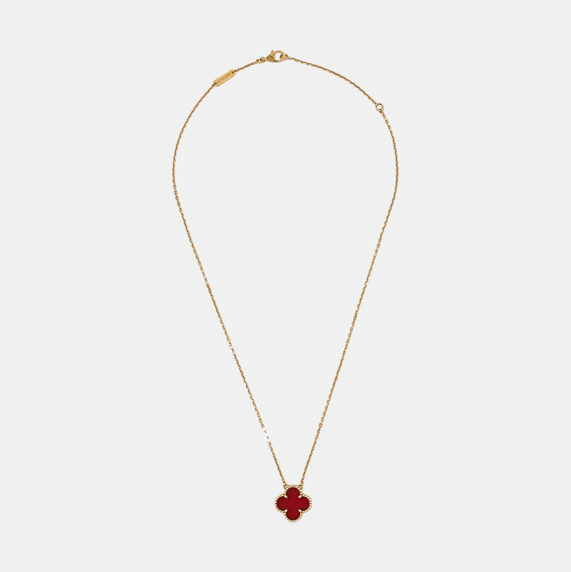 Vintage Alhambra 18k Gold Necklace