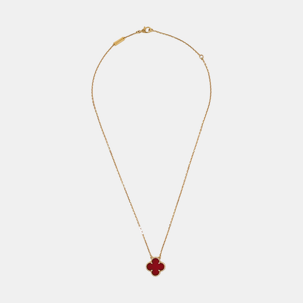 Vintage Alhambra 18k Gold Necklace
