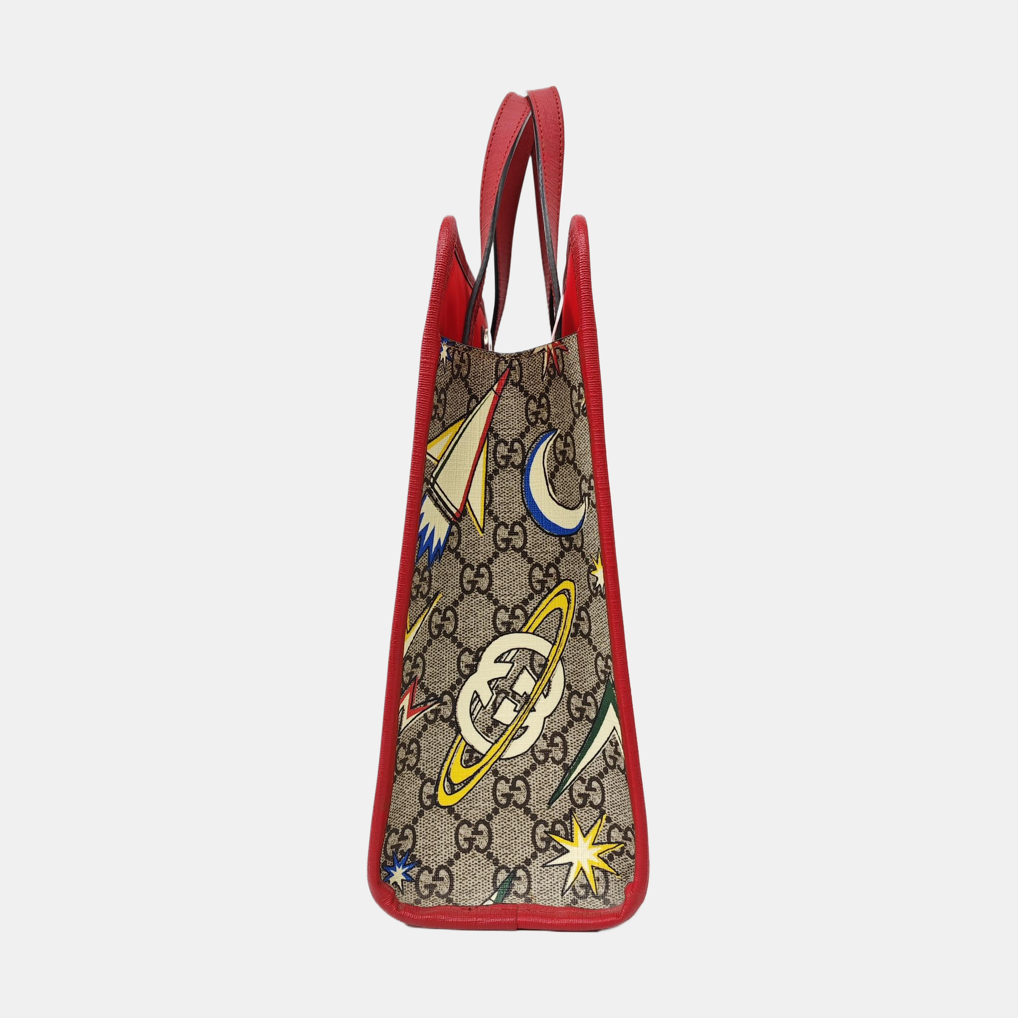 Children’s GG Bucket Monogram Coated Canvas Beige