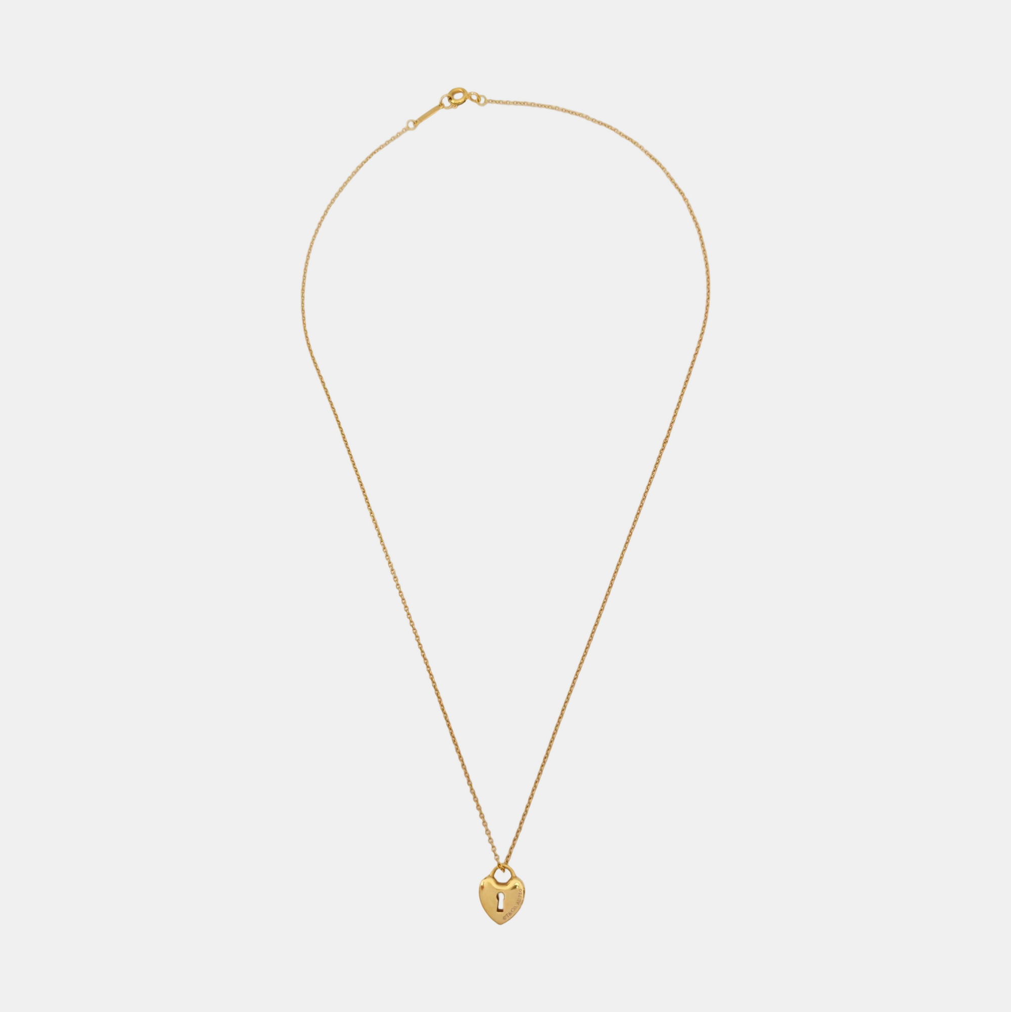 Return To Tiffany 18k Rose Gold Necklace