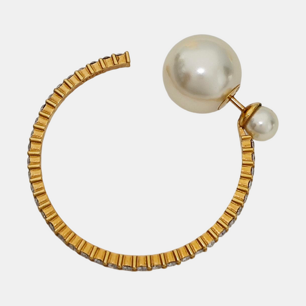 Dior Tribales Metal Gold Earrings