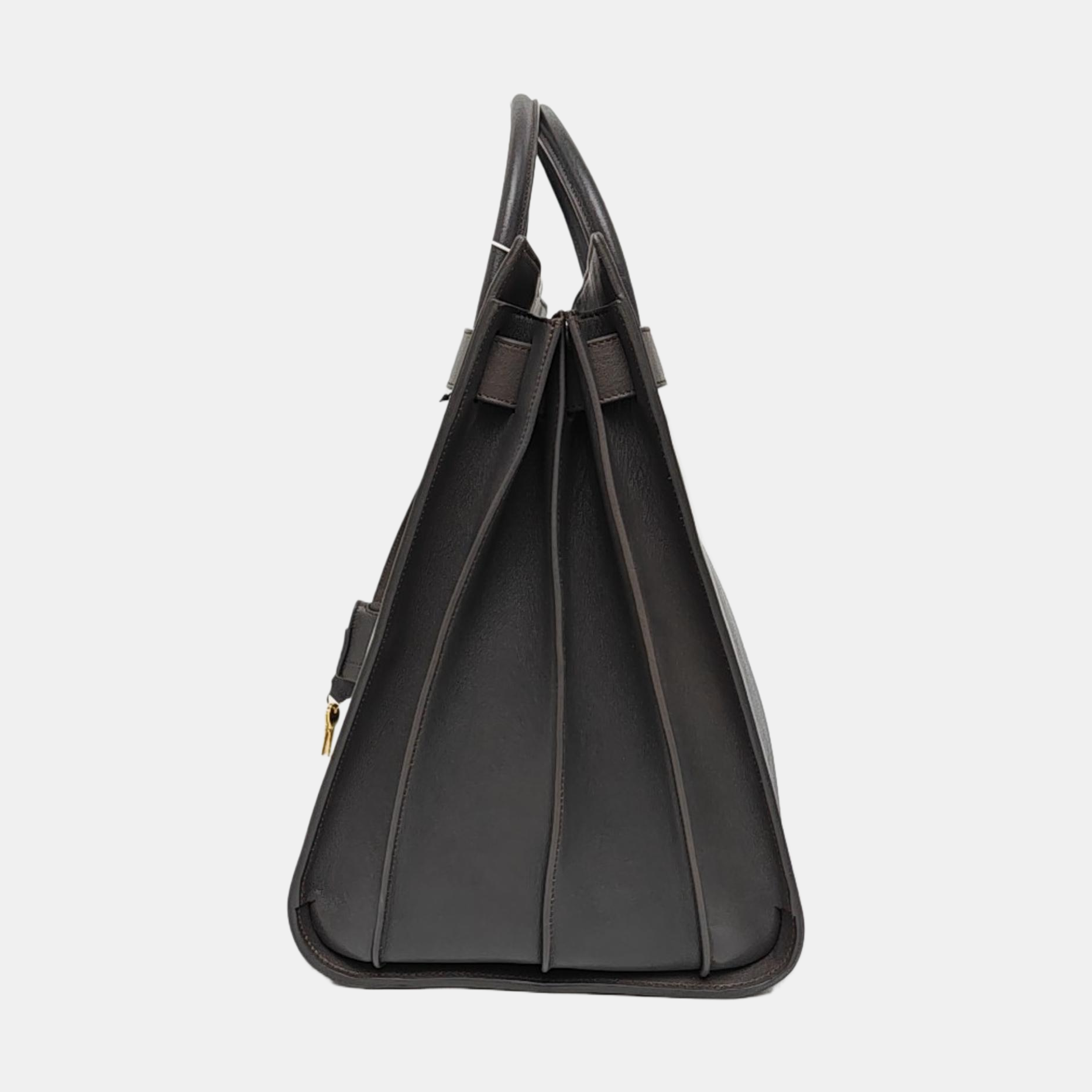 SAC DE JOUR Large Calfskin Gray