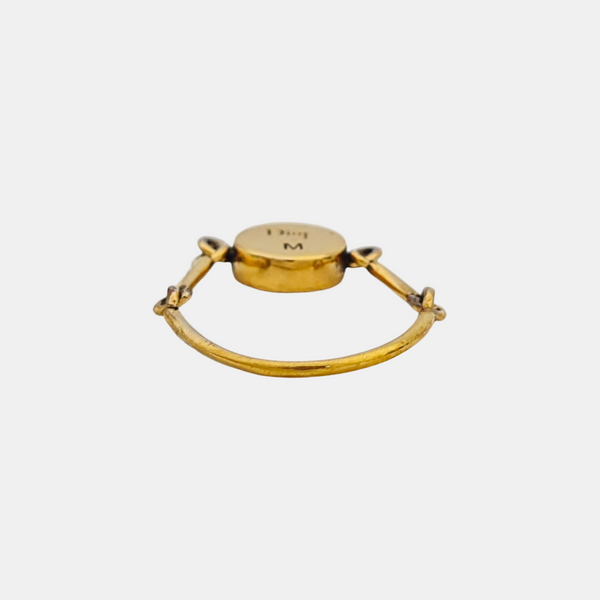 Metal Gold Ring EU 49