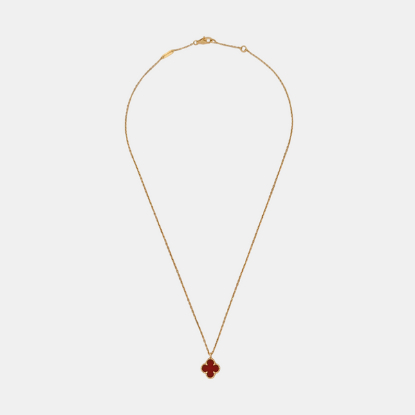 Sweet Alhambra 18k Rose Gold Necklace