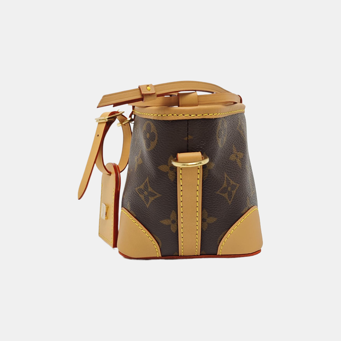 NOÉ Monogram Coated Canvas Brown