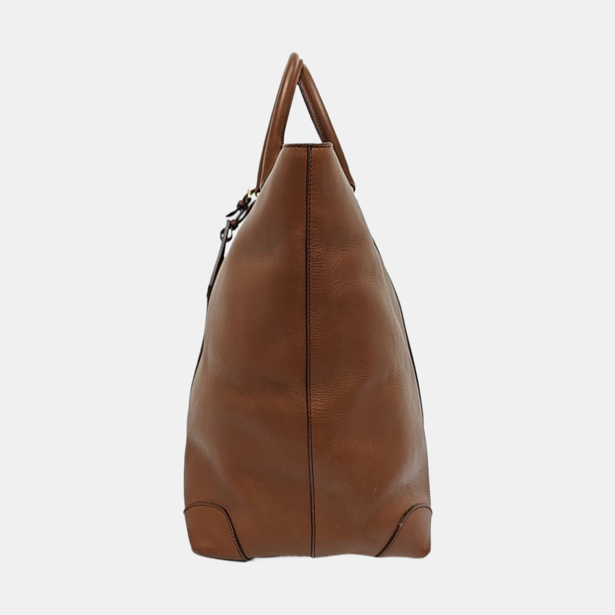 Calfskin Tote Bag Brown