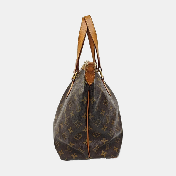 PALERMO PM Monogram Coated Canvas Brown