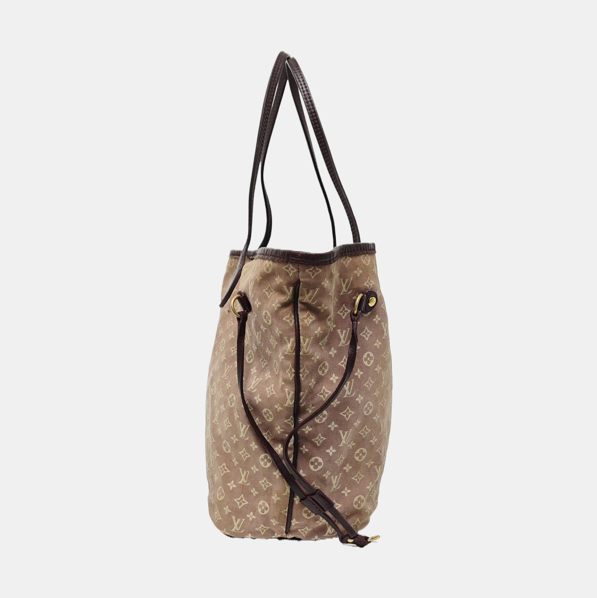 NEVERFULL MM Monogram Canvas Beige