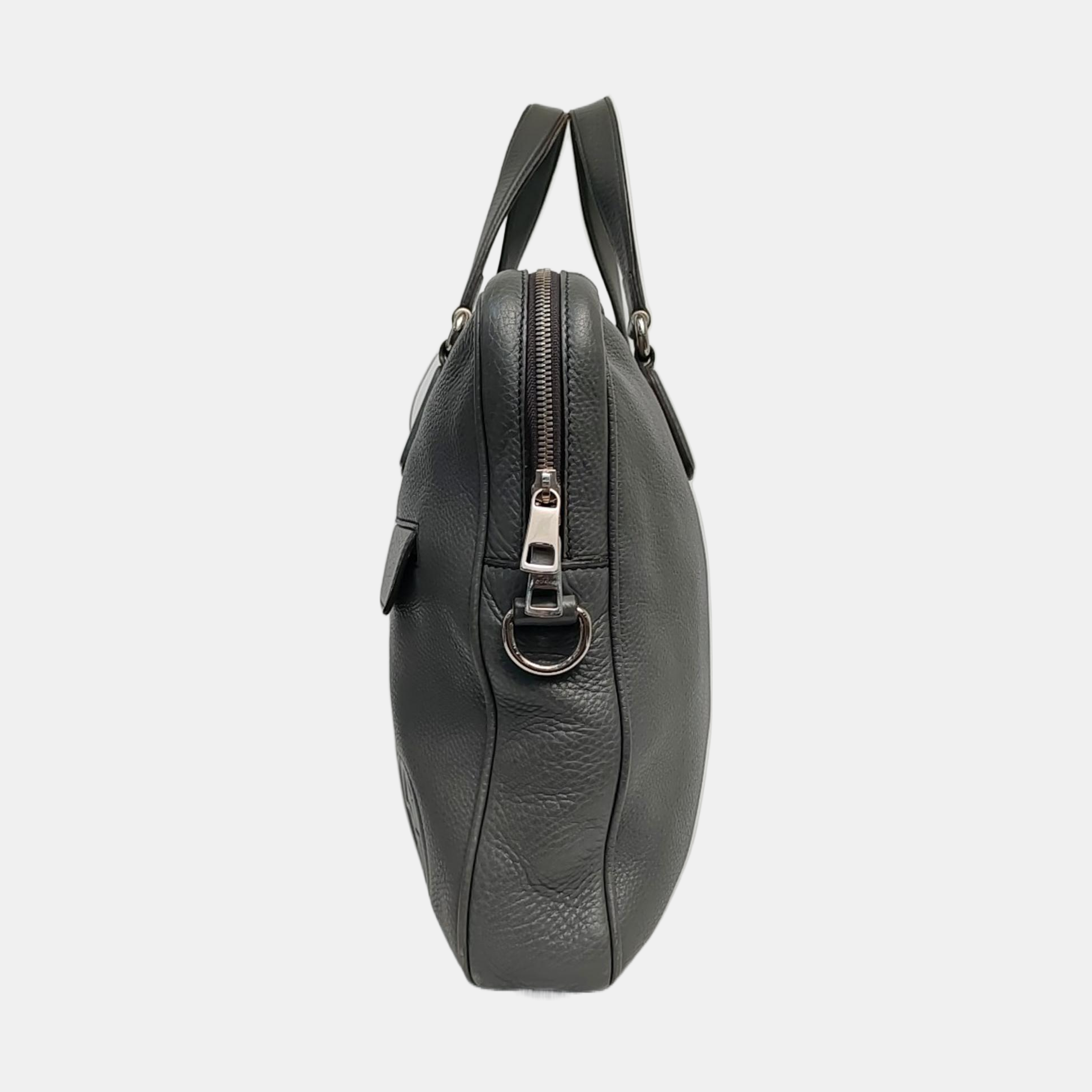 Authenticated pre-owned  Soho Quilted Calfskin Gray - Shoulder Bag at Looply