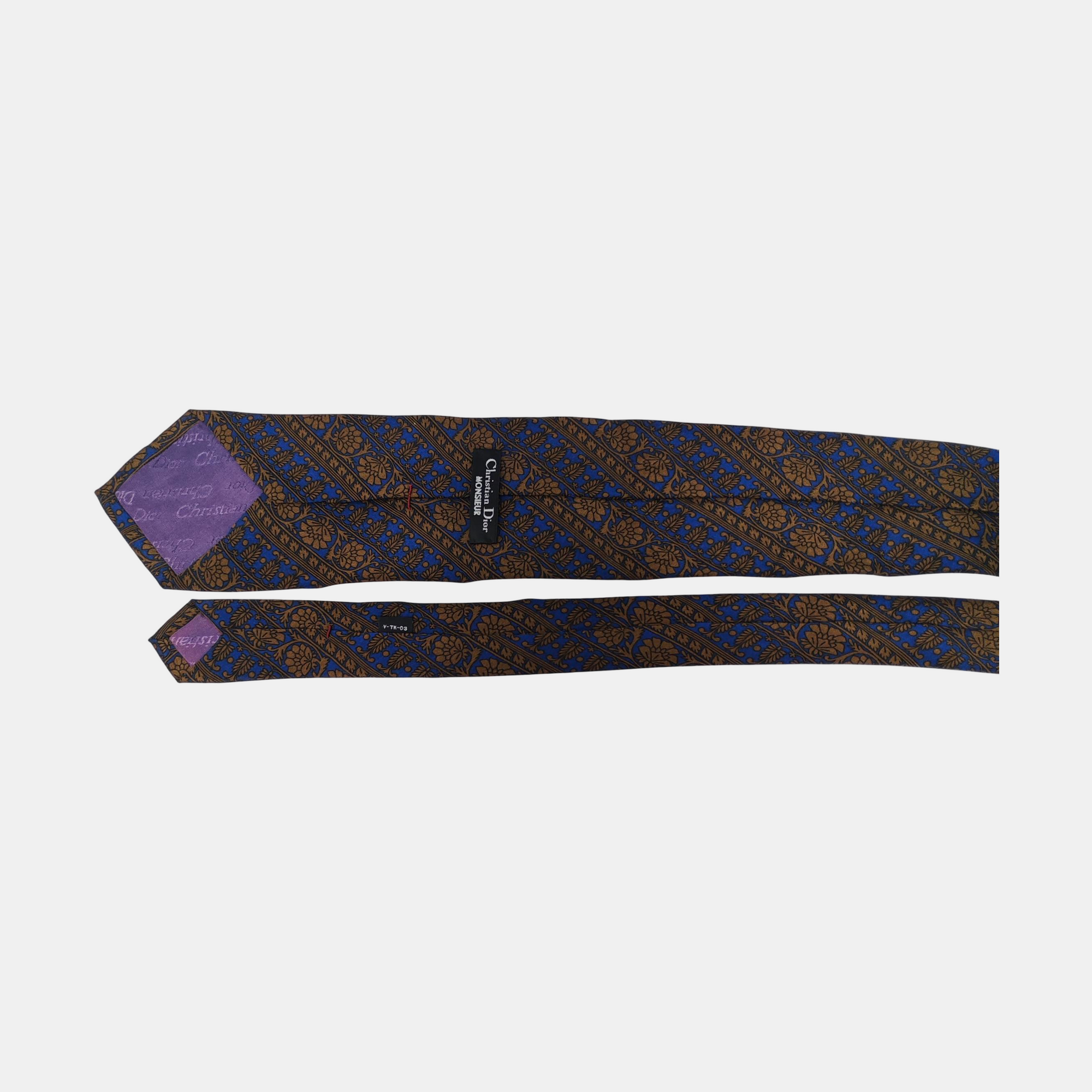 Mulberry Silk Tie Blue