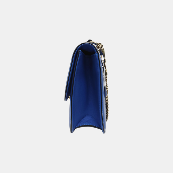 Glam Small Calfskin Blue