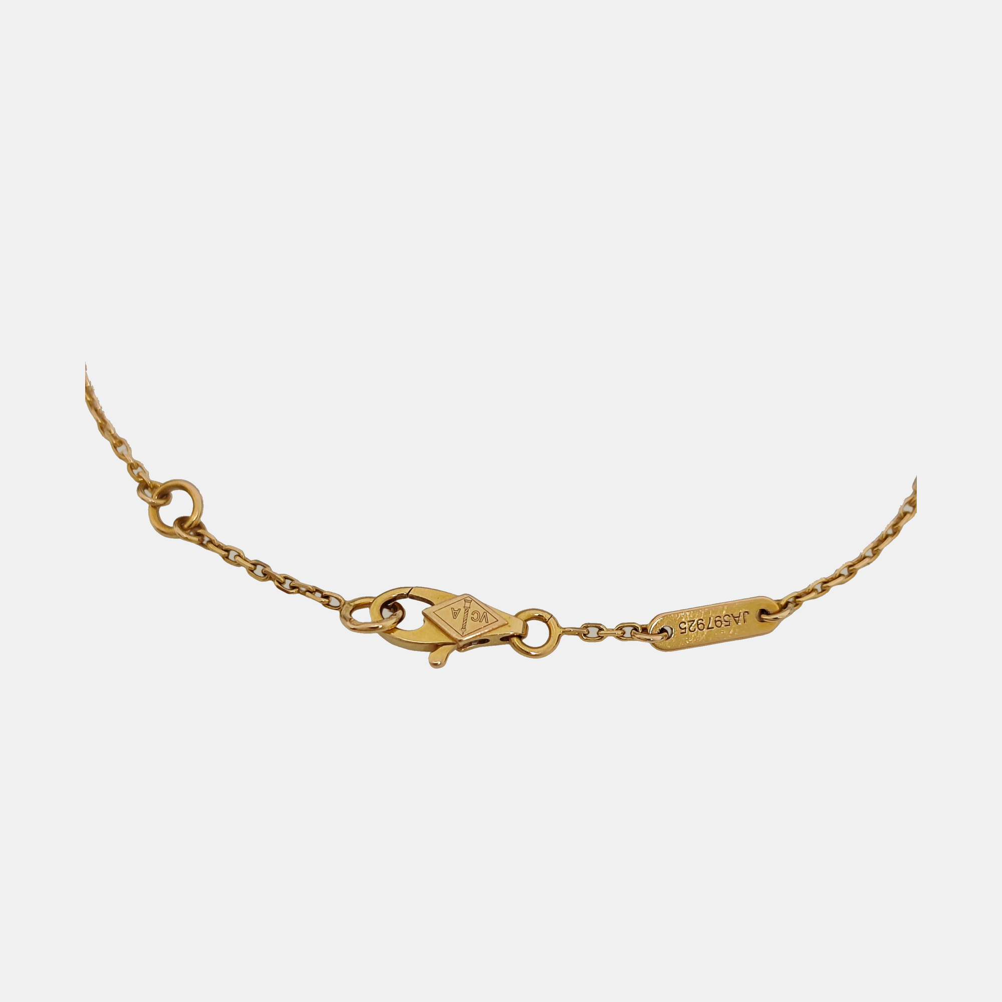 Sweet Alhambra 18k Rose Gold Bracelet
