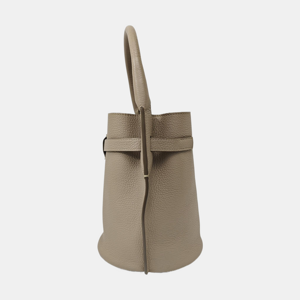 BIG BAG Nano Calfskin Gray