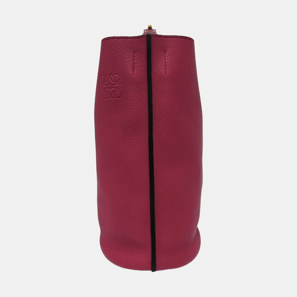 Authenticated pre-owned  Gate Calfskin Red - Bucket Bag at Looply