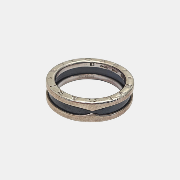 B.ZERO1 925 Sterling Silver Ring EU 63