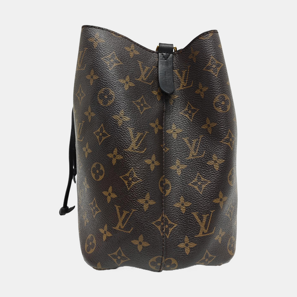 NÉONOÉ MM Monogram Coated Canvas Brown