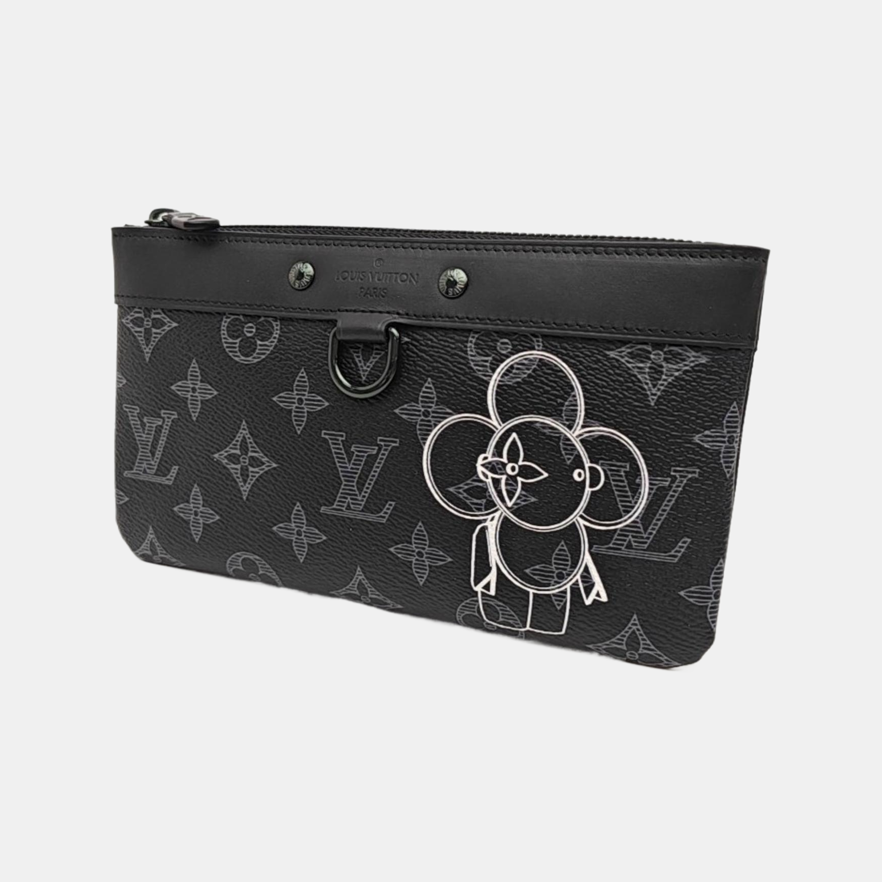 APOLLO Monogram Coated Canvas Black