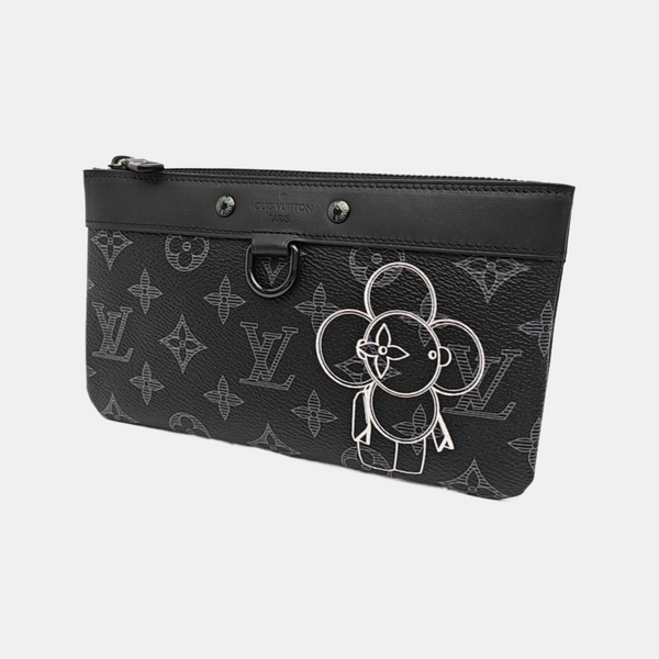 APOLLO Monogram Coated Canvas Black