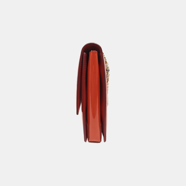 Ginny Calfskin Red