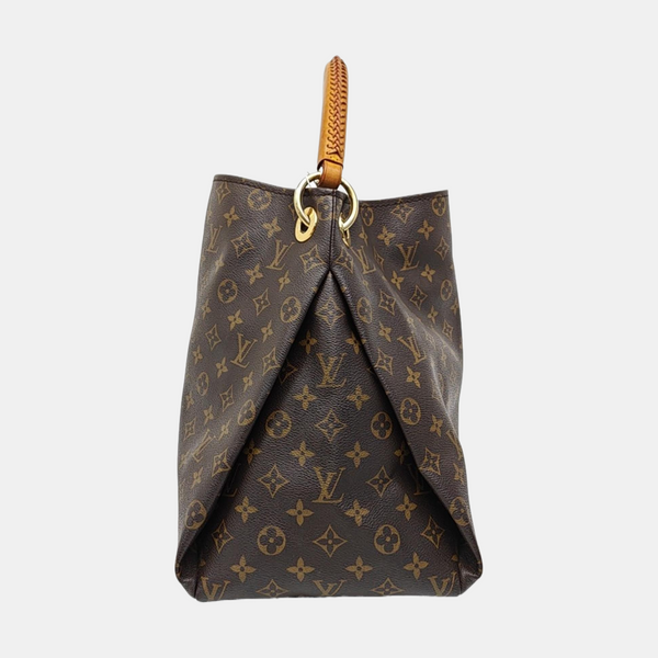 ARTSY MM Monogram Coated Canvas Brown